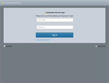 Tablet Screenshot of downloadsservice.net